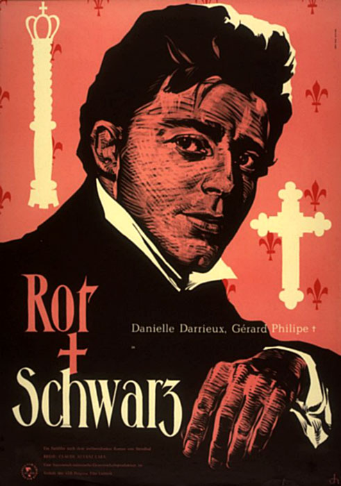 Plakat zum Film: Rot und Schwarz