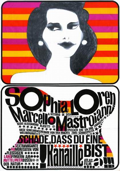 Plakat zum Film: Schade, dass du eine Kanaille bist