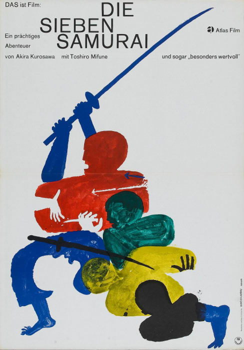 Plakat zum Film: sieben Samurai, Die