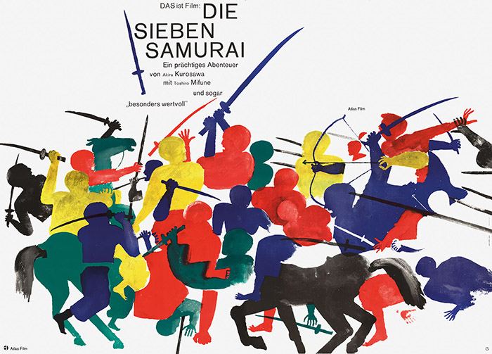 Plakat zum Film: sieben Samurai, Die