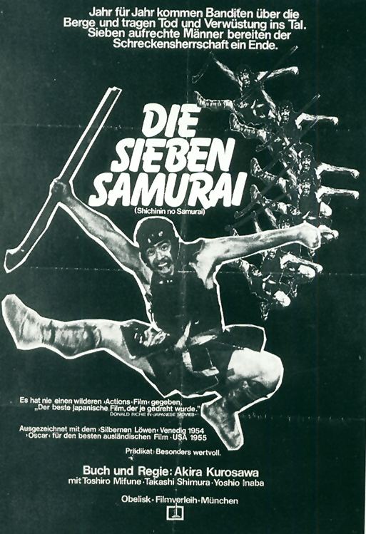 Plakat zum Film: sieben Samurai, Die