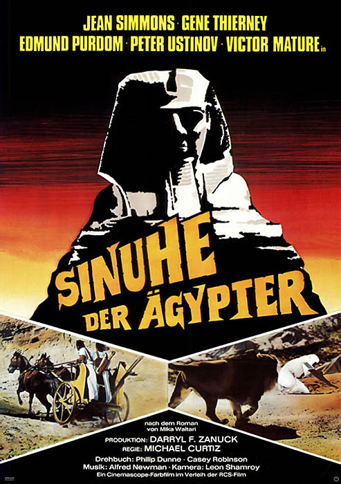 Plakat zum Film: Sinuhe der Ägypter