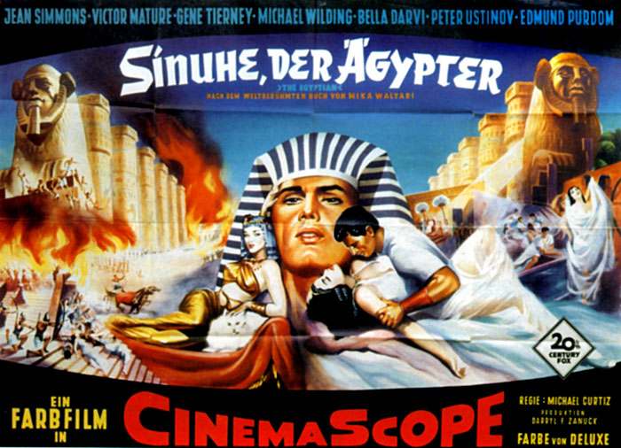 Plakat zum Film: Sinuhe der Ägypter