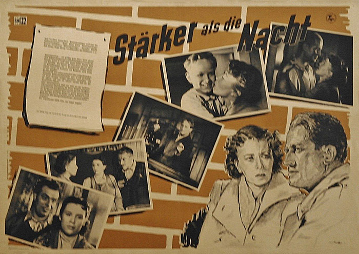 Plakat zum Film: Stärker als die Nacht