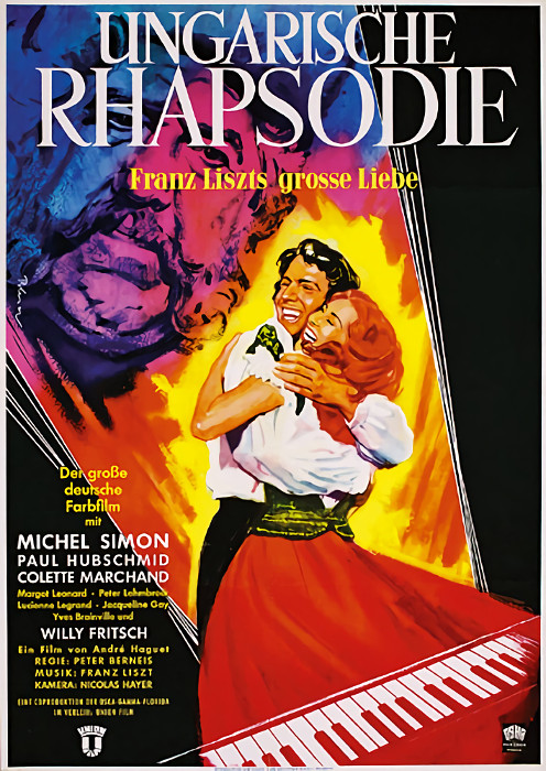 Plakat zum Film: Ungarische Rhapsodie