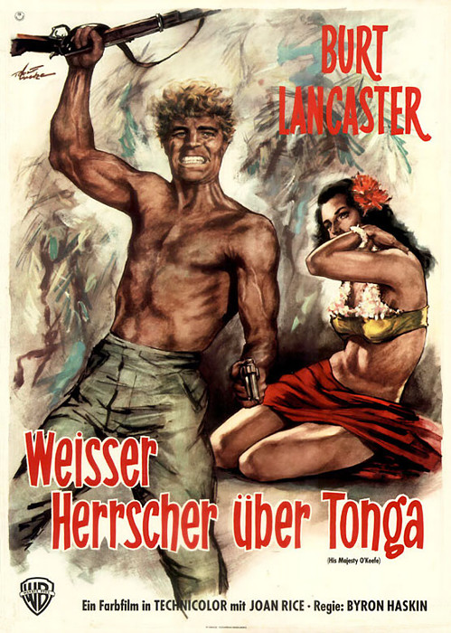 Plakat zum Film: Weißer Herrscher über Tonga