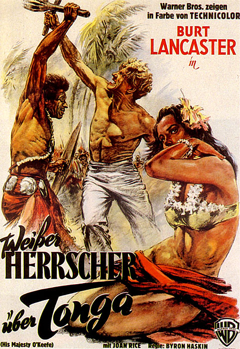 Plakat zum Film: Weißer Herrscher über Tonga
