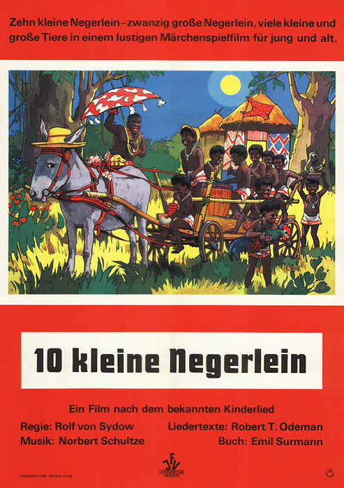 Plakat zum Film: Zehn kleine Negerlein