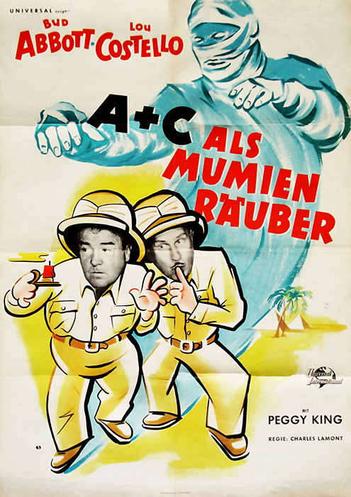 Plakat zum Film: Abbott und Costello als Mumienräuber