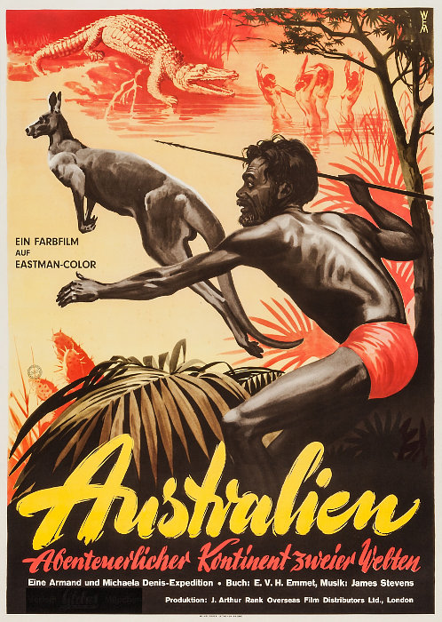 Plakat zum Film: Australien, abenteuerlicher Kontinent zweier Welten