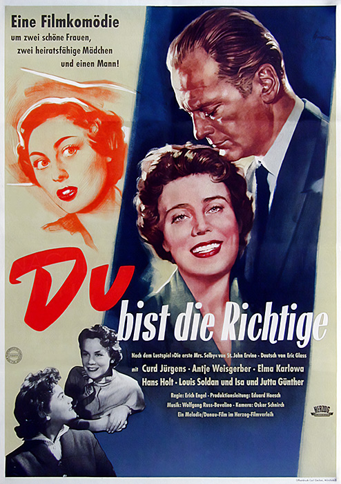 Plakat zum Film: Du bist die RichtigeDu bist die Richtige