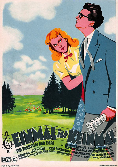 Plakat zum Film: Einmal ist keinmal