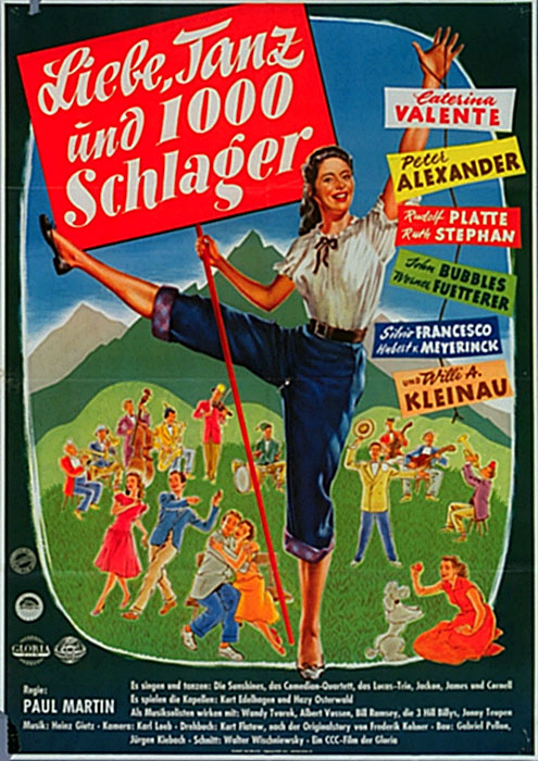 Plakat zum Film: Liebe, Tanz und 1000 Schlager