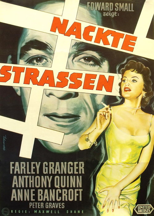 Plakat zum Film: Nackte Straßen