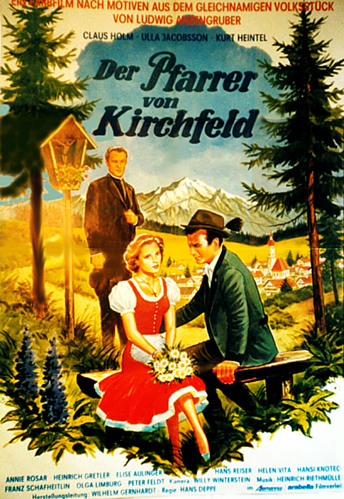 Plakat zum Film: Pfarrer von Kirchfeld, Der