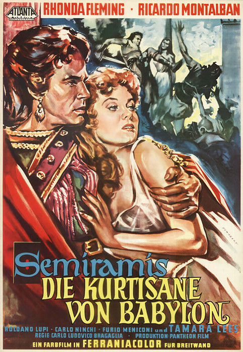 Plakat zum Film: Semiramis, die Kurtisane von Babylon