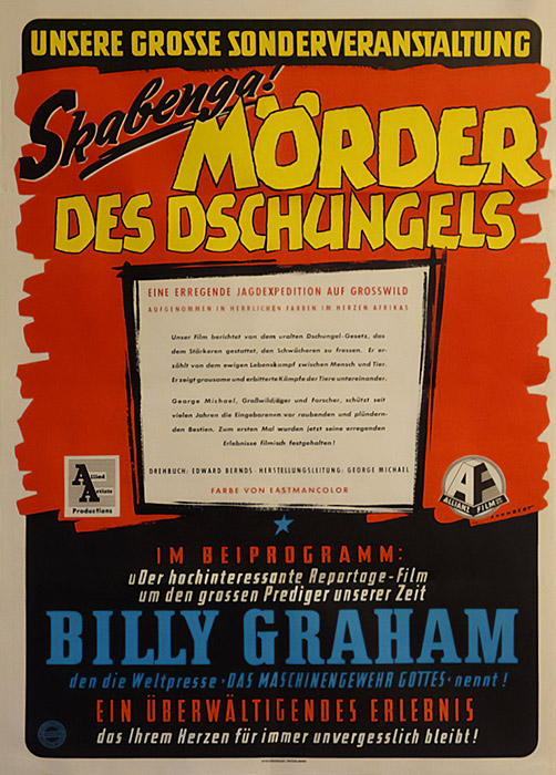 Plakat zum Film: Skabenga! Mörder des Dschungels