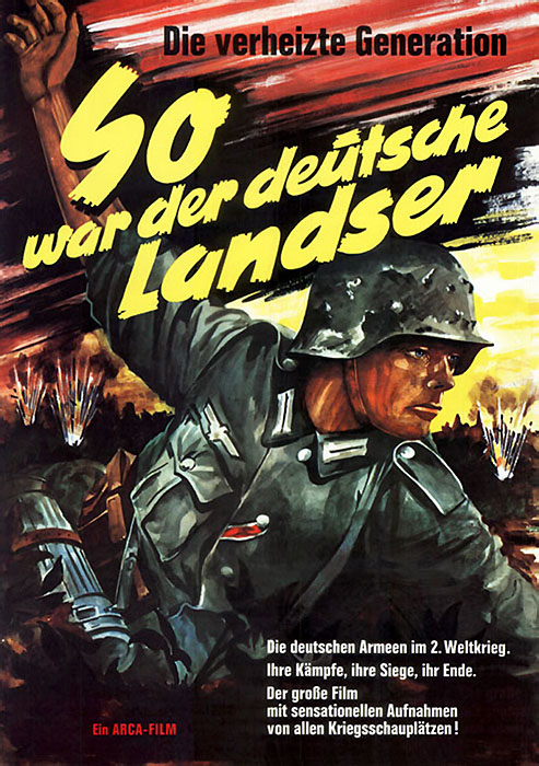 Plakat zum Film: So war der deutsche Landser