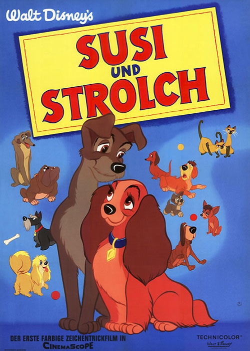 Plakat zum Film: Susi und Strolch