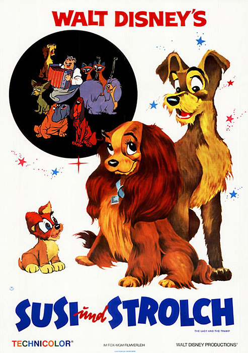 Plakat zum Film: Susi und Strolch