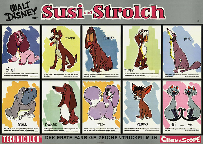 Plakat zum Film: Susi und Strolch