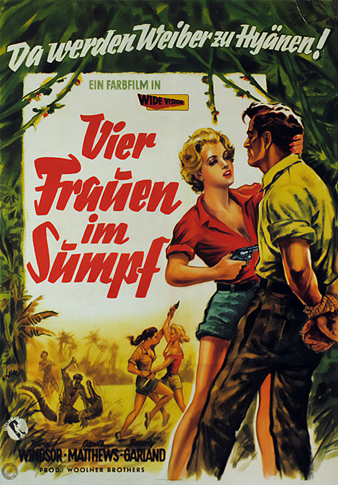 Plakat zum Film: Vier Frauen im Sumpf
