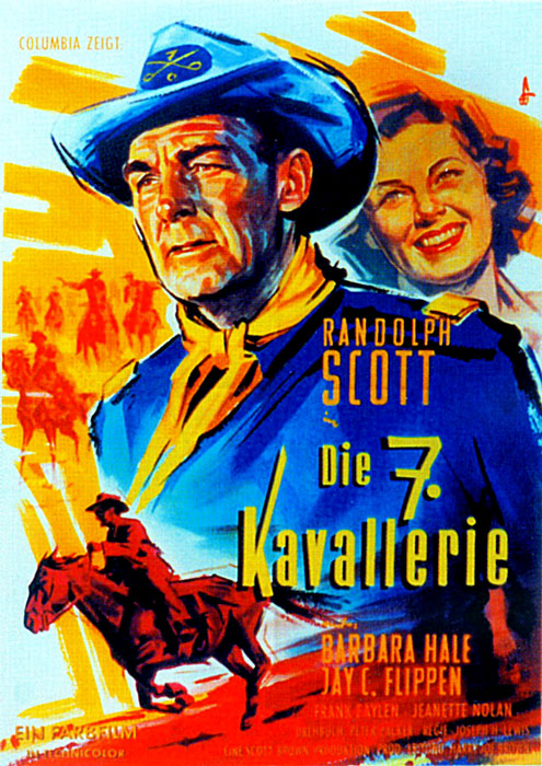 Plakat zum Film: Siebte Kavallerie, Die