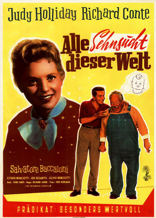 Plakat zum Film: Alle Sehnsucht dieser Welt