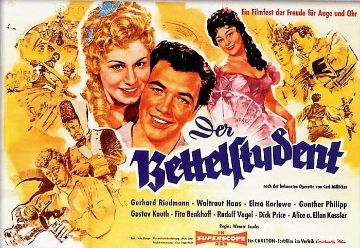 Plakat zum Film: Bettelstudent, Der