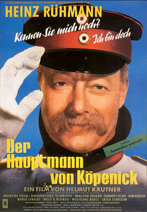 Plakat zum Film: Hauptmann von Köpenick, Der