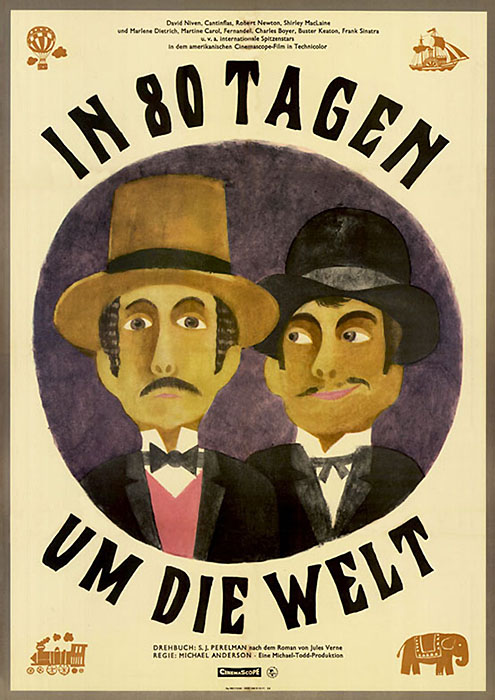 Plakat zum Film: In 80 Tagen um die Welt