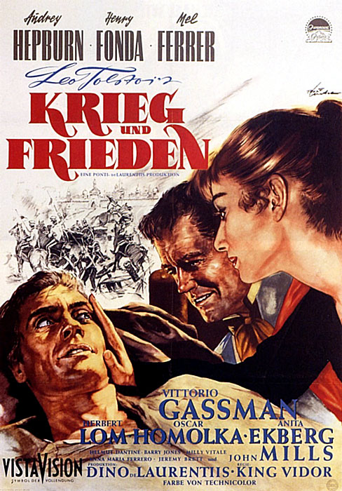 Plakat zum Film: Krieg und Frieden