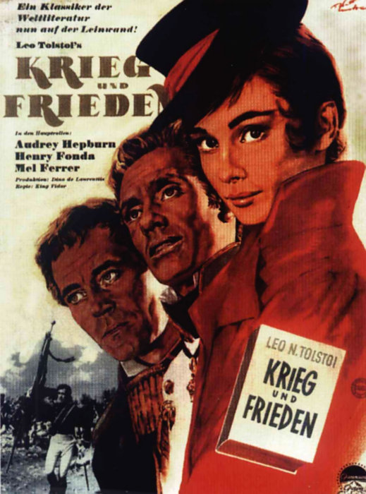 Plakat zum Film: Krieg und Frieden