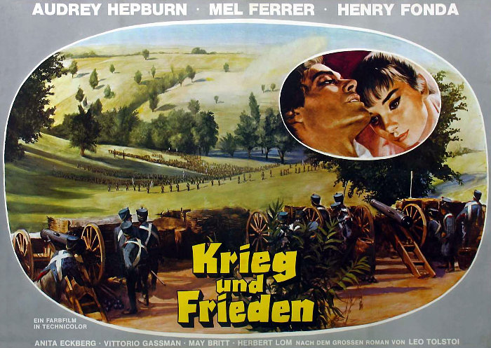 Plakat zum Film: Krieg und Frieden