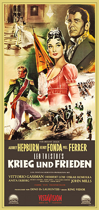 Plakat zum Film: Krieg und Frieden