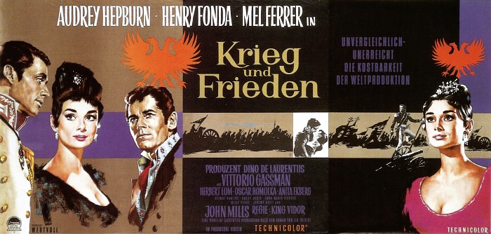 Plakat zum Film: Krieg und Frieden