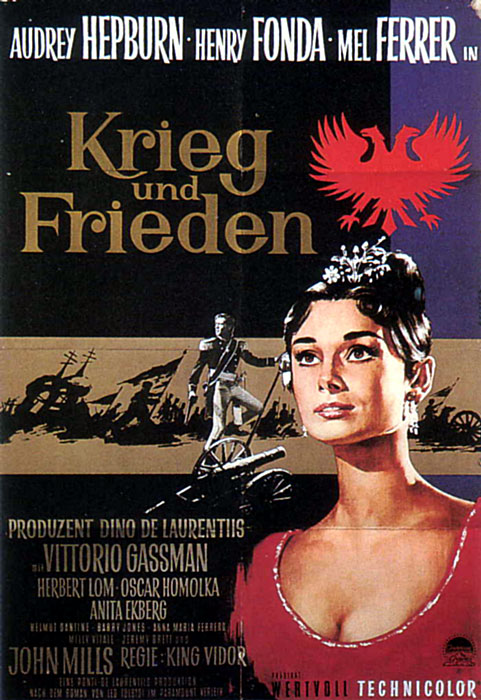 Plakat zum Film: Krieg und Frieden