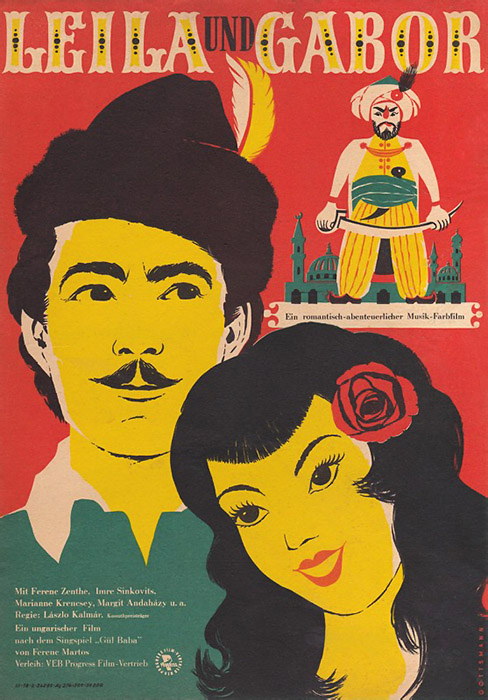Plakat zum Film: Leila und Gabor