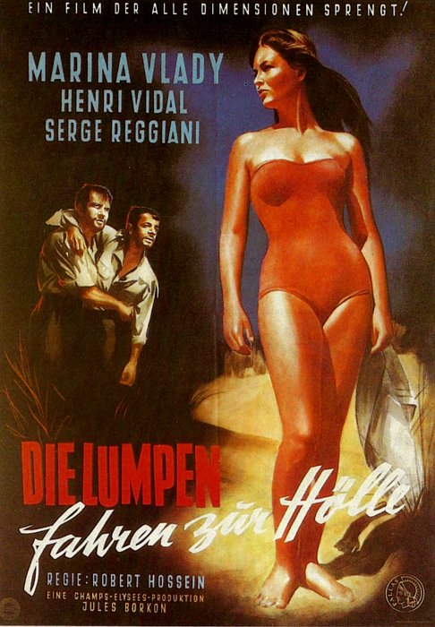 Plakat zum Film: Lumpen fahre zur Hölle, Die