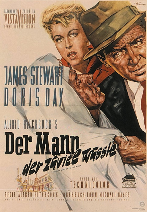 Plakat zum Film: Mann, der zuviel wußte, Der