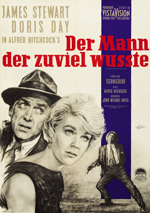 Plakat zum Film: Mann, der zuviel wußte, Der