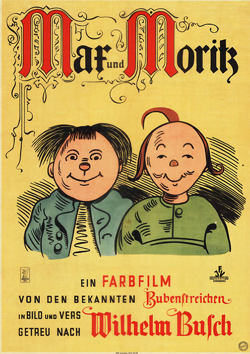 Plakat zum Film: Max und Moritz