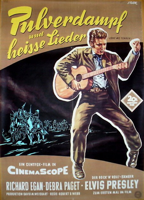 Plakat zum Film: Pulverdampf und heiße Lieder