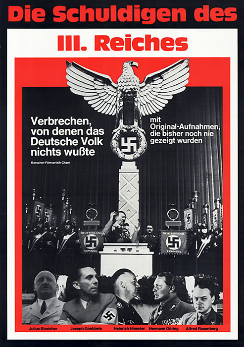 Plakat zum Film: Schuldigen des III. Reiches, Die