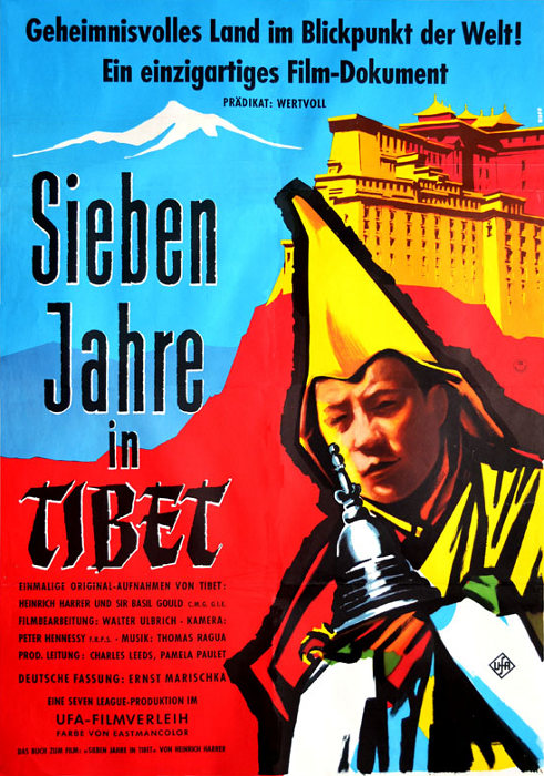 Plakat zum Film: Sieben Jahre in Tibet