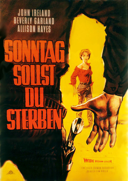 Plakat zum Film: Sonntag sollst du sterben