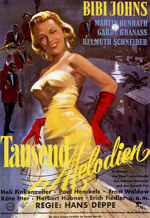 Plakat zum Film: Tausend Melodien