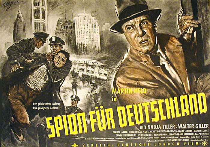 Plakat zum Film: Spion für Deutschland