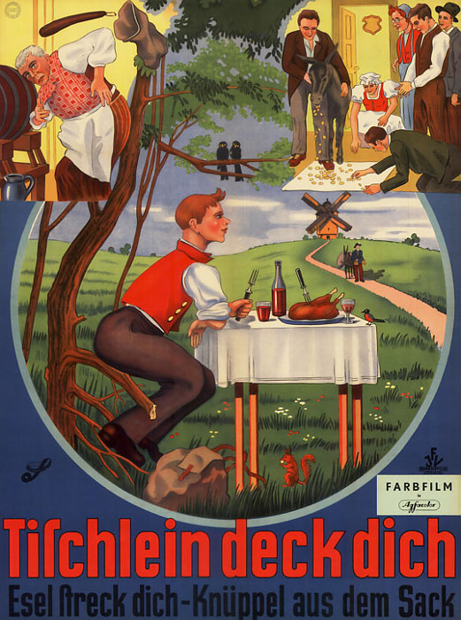 Plakat zum Film: Tischlein, deck dich