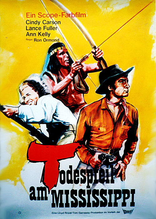 Plakat zum Film: Todespfeil am Mississippi